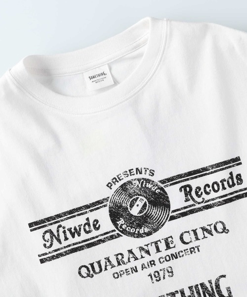 SOMETHING(サムシング)の「【SOMETHING】ROCKTEEH/S プリントTシャツ(Tシャツ/カットソー・レディース・オフホワイト・フリー)」の5枚目の写真