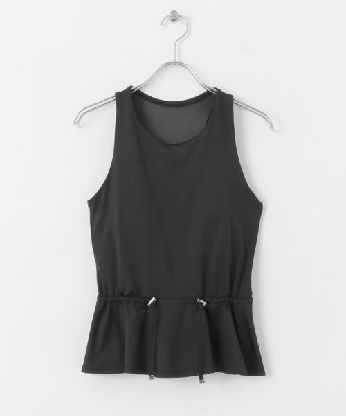 URBAN RESEARCH Sonny Label（アーバンリサーチサニーレーベル）の「SLAB　Peplum Bratop（タンクトップ・レディース・ブラック/オフホワイト・M-L/S-M）」の13枚目の写真