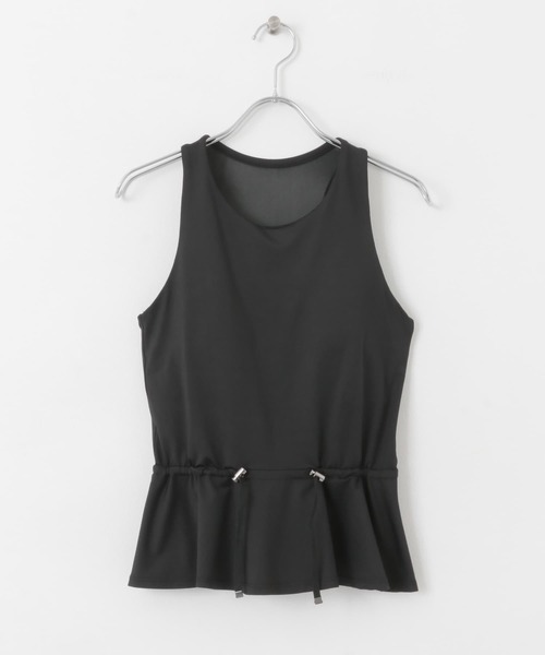 URBAN RESEARCH Sonny Label（アーバンリサーチサニーレーベル）の「SLAB　Peplum Bratop（タンクトップ・レディース・ブラック/オフホワイト・M-L/S-M）」の20枚目の写真