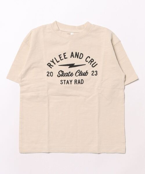 【セール】【Bs】【it】【Rylee＋Cru】RELAXED TEE || SKATE CLUB（その他ベビー用品）｜Rylee + Cru（ライリーアンドクルー）