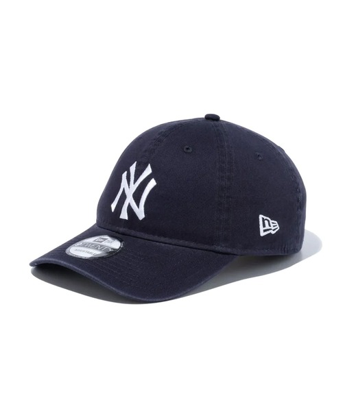 NEW ERA（ニューエラ）の「ニューエラ 9TWENTY / MLB ヤンキース コットン ボールキャップ ネイビー [920 CLOTH STRAP WASHED COTTON NY YANKEES NAVY NEW ERA 13562176]（キャップ・レディース・その他・ONE SIZE）」の2枚目の写真