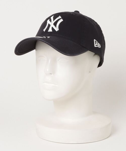 NEW ERA（ニューエラ）の「ニューエラ 9TWENTY / MLB ヤンキース コットン ボールキャップ ネイビー [920 CLOTH STRAP WASHED COTTON NY YANKEES NAVY NEW ERA 13562176]（キャップ・レディース・その他・ONE SIZE）」の6枚目の写真