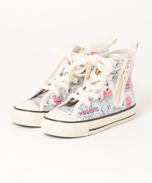 【セール】【CONVERSE】CHILD ALL STAR N PEANUTS CP Z HI（コンバース チャイルド オールスター N ピーナッツ CP Z HI）【First☆Star】（スニーカー）｜CONVERSE（コンバース）