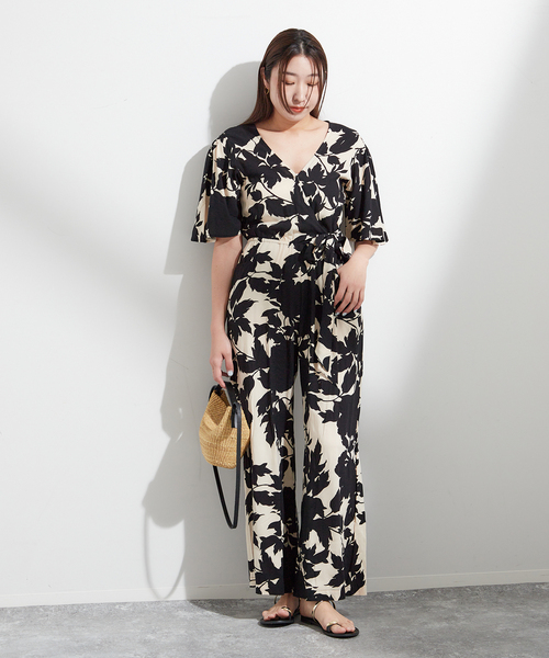 LUSANA / ルサーナ】LEXI JUMP SUIT：オールインワン（つなぎ