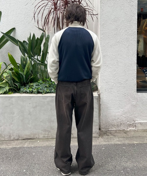 STAY GOLD(ステイゴールド)の「【STAYGOLD】ハートロゴ ワッフルトラックジャケット / Heart Logo Waffle Track Jacket(ブルゾン・メンズ・ネイビー×ホワイト/ホワイト×ネイビー・M/L)」の14枚目の写真