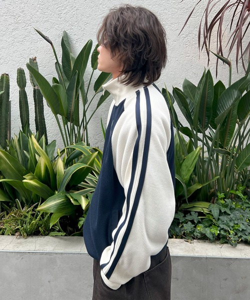 STAYGOLD】ハートロゴ ワッフルトラックジャケット / Heart Logo