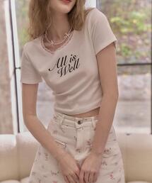 WEGO/レースリブTシャツ
