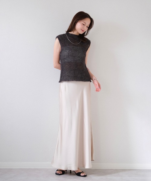 スカート [nuuanu] Iris Long Skirt Lily Lace Skirt | ファッション通販サイト NUGU