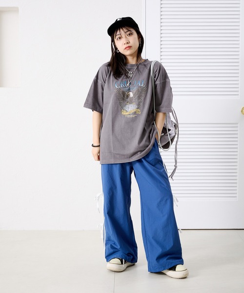 kutir(クティール)の「サイドリボンナイロンパンツ(その他パンツ・レディース・ブルー/ブラック/ライトグレー・SMALL/MEDIUM)」の17枚目の写真