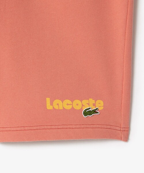 LACOSTE(ラコステ)の「オーガニックコットン 裏パイル ウォッシュドシンプルスウェットショーツ(スウェットパンツ・メンズ・イエロー/ローズ・3/4/2/5)」の13枚目の写真