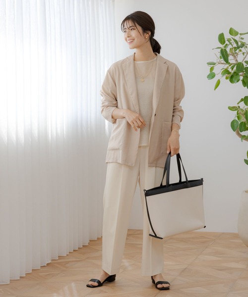 Elura（エルーラ）の「シアラメニット/123995（ニット/セーター・レディース・ライトベージュ/ライトグレー/ネイビー・FREE）」の10枚目の写真