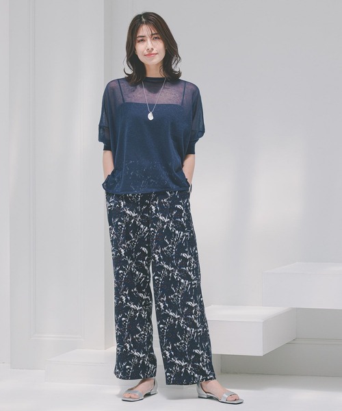 Elura（エルーラ）の「シアラメニット/123995（ニット/セーター・レディース・ライトベージュ/ライトグレー/ネイビー・FREE）」の18枚目の写真