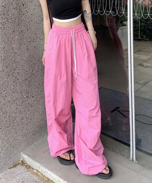 sevens（セブンズ）の「【sevens】ハート柄イージーパンツ