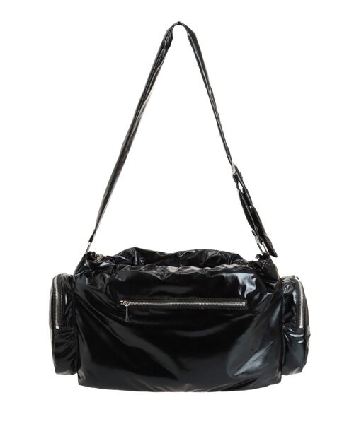 EMODA（エモダ）の「ナイロンギャザーショルダーバッグ（ハンドバッグ・レディース・ブラック/シルバー・FREE）」の15枚目の写真