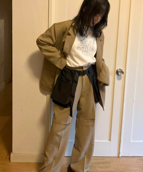 AS KNOW AS plus（アズノゥアズプラス）の「ポケットウエストラップベルト 【ZOZOTOWN限定アイテム】（ベルト・レディース・ブラック・FREE）」の8枚目の写真