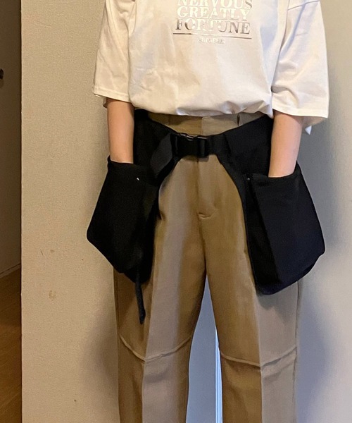 AS KNOW AS plus（アズノゥアズプラス）の「ポケットウエストラップベルト 【ZOZOTOWN限定アイテム】（ベルト・レディース・ブラック・FREE）」の10枚目の写真