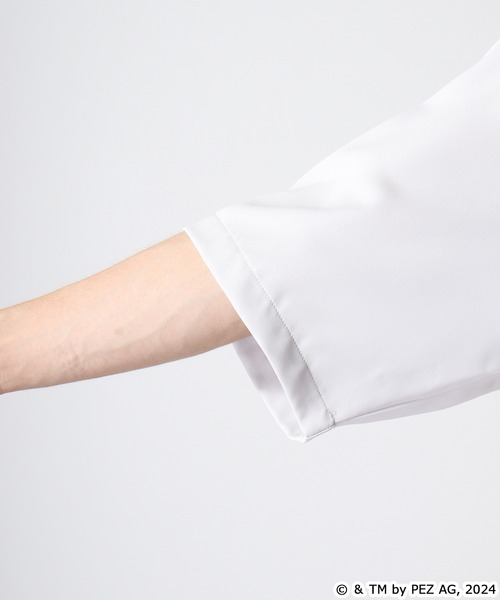 【セール】REDCAPGIRL PEZ×REDCAPGIRL バック刺繍＆プリント ルーズサイズ半袖シャツ（シャツ/ブラウス）｜Red Cap Girl（レッドキャプガール）