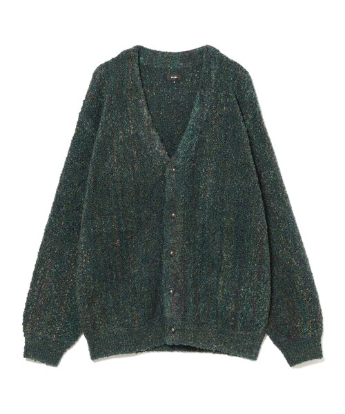 BEAMS（ビームス）の「5ゲージ ブークレ ストライプ カーディガン（カーディガン/ボレロ・メンズ・ブラウン/グレー/グリーン・S/XL/L/M）」の16枚目の写真