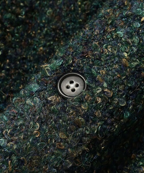 BEAMS（ビームス）の「5ゲージ ブークレ ストライプ カーディガン（カーディガン/ボレロ・メンズ・ブラウン/グレー/グリーン・S/XL/L/M）」の18枚目の写真