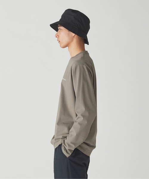 Snow Peak（スノーピーク）の「SP Onepoint Logo Long Sleeve T-Shirt（Tシャツ/カットソー・メンズ・グリーン系その他/グレー系/ブラック/ホワイト・M/S/XL/L/1/XXL）」の7枚目の写真