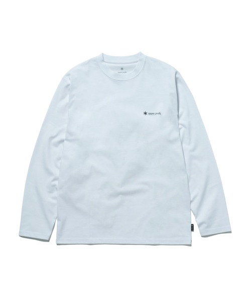 Snow Peak（スノーピーク）の「SP Onepoint Logo Long Sleeve T-Shirt（Tシャツ/カットソー・メンズ・グリーン系その他/グレー系/ブラック/ホワイト・M/S/XL/L/1/XXL）」の11枚目の写真