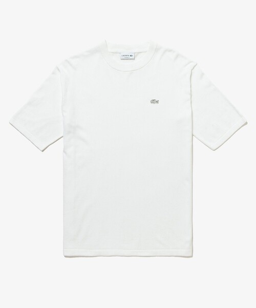 LACOSTE（ラコステ）の「ハイストレッチコットンニット半袖Tシャツ（Tシャツ/カットソー・メンズ・ホワイト/グレー/ブラック/ブルー・2/3/4/5）」の15枚目の写真