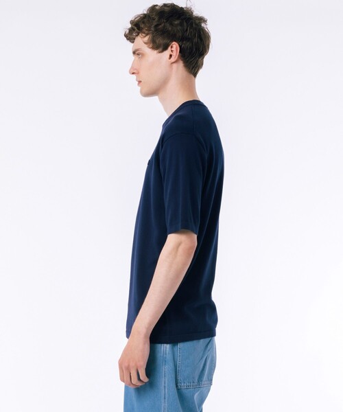 LACOSTE（ラコステ）の「ハイストレッチコットンニット半袖Tシャツ（Tシャツ/カットソー・メンズ・ホワイト/グレー/ブラック/ブルー・2/3/4/5）」の19枚目の写真