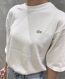 LACOSTE | ハイストレッチコットンニット半袖Tシャツ(Tシャツ/カットソー)