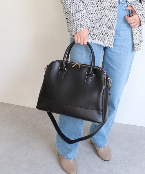 「docobuyページ」 ダブルジップA4トートバッグ（トートバッグ）｜MIAN （ミアン）の