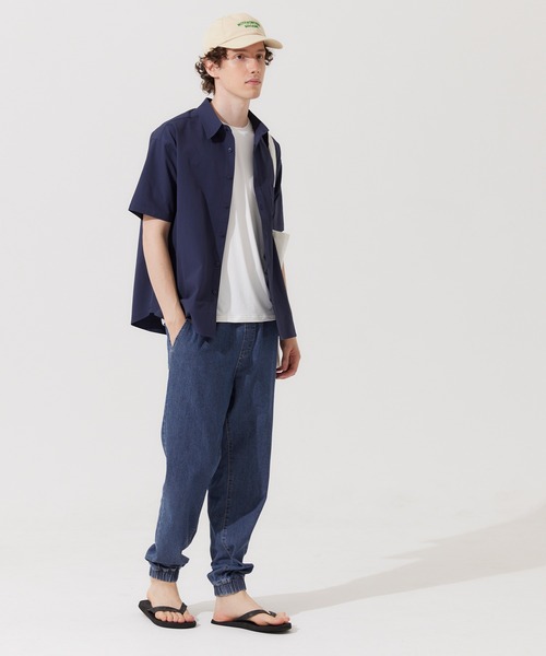 coca(coca)(コカ)の「ウエストゴムジョガーデニムパンツ(デニムパンツ・メンズ・ブルー/ライトブルー・M/L/XL)」の3枚目の写真