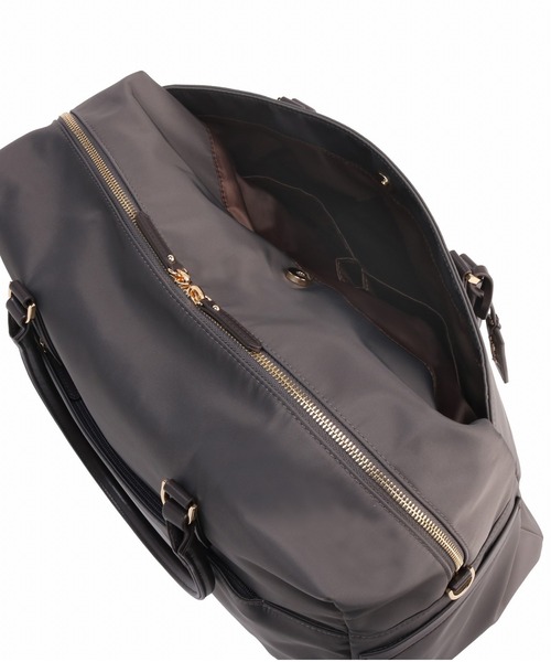 Jewelna Rose（ジュエルナローズ）の「Jewelna Rose グレタ ナイロンボストンバッグ 16182（ボストンバッグ・レディース・ライトグレー/ブラウン/ブラック/グレー・FREE）」の13枚目の写真