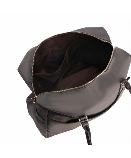 Jewelna Rose（ジュエルナローズ）の「Jewelna Rose グレタ ナイロンボストンバッグ 16182（ボストンバッグ・レディース・ライトグレー/ブラウン/ブラック/グレー・FREE）」の9枚目の写真