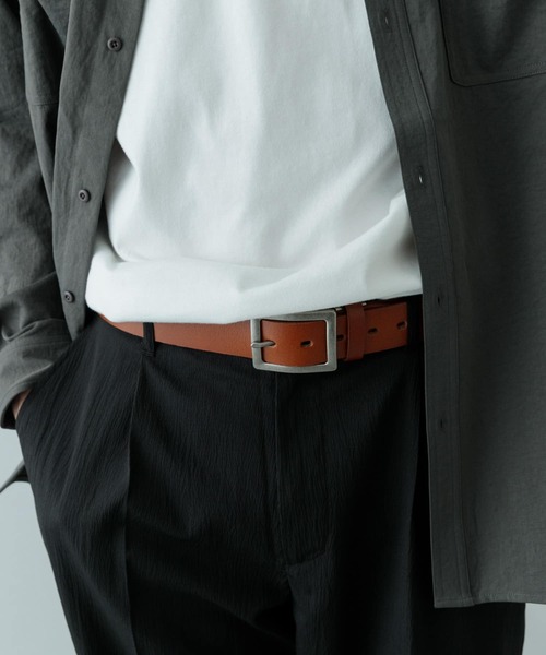 ITEMS URBANRESEARCH（アイテムズ アーバンリサーチ）の「Hawk　Belt 352（ベルト・メンズ・ブラック/ブラウン/ダークブラウン・-）」の12枚目の写真