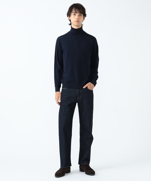 BEAMS HEART(ビームスハート)の「5ポケット デニムパンツ 24FW(S~XL)(デニムパンツ・メンズ・ブラック/インディゴブルー・SMALL/MEDIUM/X-LARGE/LARGE)」の11枚目の写真