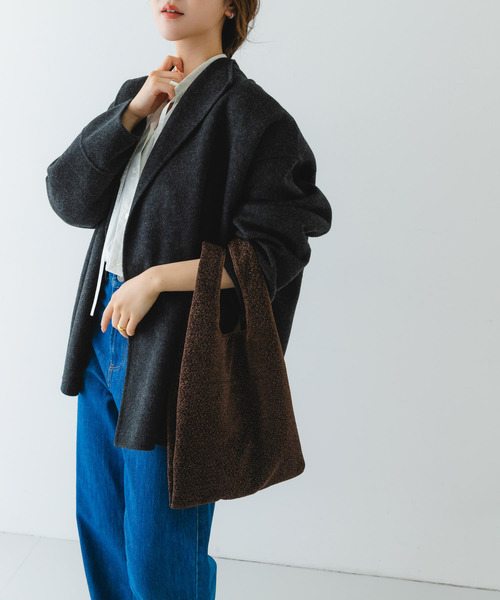 RODE SKO(ロデスコ)の「グリッターラメショッパー(トートバッグ・レディース・ゴールド/シルバー/ブラック/その他1/ブラウン・ONE)」の9枚目の写真