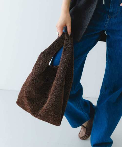 RODE SKO(ロデスコ)の「グリッターラメショッパー(トートバッグ・レディース・ゴールド/シルバー/ブラック/その他1/ブラウン・ONE)」の11枚目の写真