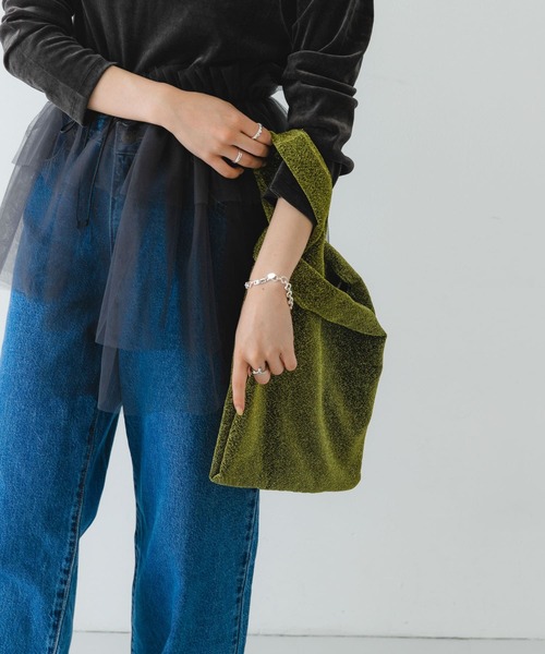 RODE SKO(ロデスコ)の「グリッターラメショッパー(トートバッグ・レディース・ゴールド/シルバー/ブラック/その他1/ブラウン・ONE)」の20枚目の写真