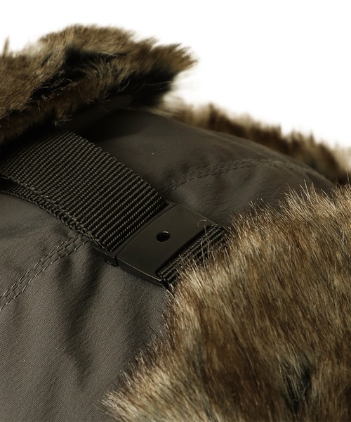 14+（イチヨンプラス）の「フライトキャップ 撥水（ハット・レディース・ブラック/グレー/ベージュ・MEDIUM/X-LARGE）」の19枚目の写真