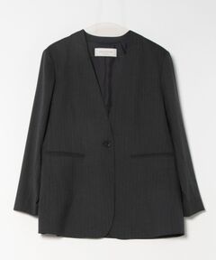 バックスリットノーカーラージャケット