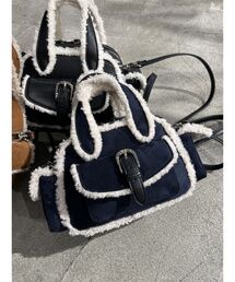 EMODA | バックルムートンバッグ(ハンドバッグ)