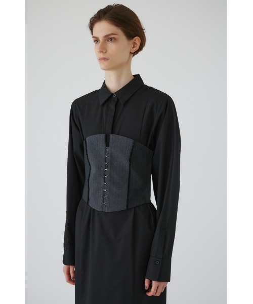 RIM.ARK(リムアーク)の「Corset bustier(キャミソール・レディース・ブラック/グレー・38/36)」の11枚目の写真