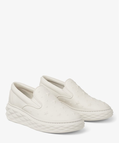 JIMMY CHOO(ジミーチュウ)の「DIAMOND SLIP ON/M(スリッポン・メンズ・ホワイト/イエロー/ネイビー・43/42/41)」の11枚目の写真
