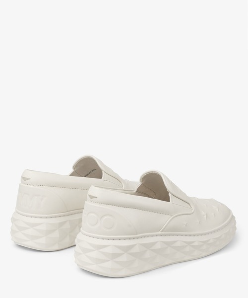 JIMMY CHOO(ジミーチュウ)の「DIAMOND SLIP ON/M(スリッポン・メンズ・ホワイト/イエロー/ネイビー・43/42/41)」の15枚目の写真