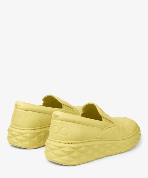 JIMMY CHOO(ジミーチュウ)の「DIAMOND SLIP ON/M(スリッポン・メンズ・ホワイト/イエロー/ネイビー・43/42/41)」の10枚目の写真