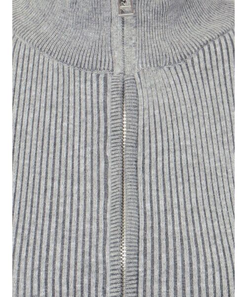 EMODA(エモダ)の「プレーティングハーフリブニット(ニット/セーター・レディース・ホワイト/ピンク/ブラック/グレー/ブルー・FREE)」の8枚目の写真