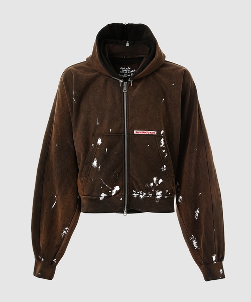RRR123 ローズ フーディー RRR123】ROSE ZIP HOODIE | AYIN
