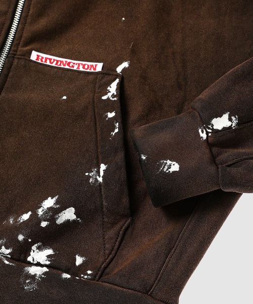 RRR-123（リヴィントンロイレビス）の「ROSE ZIP HOODIE WELDER