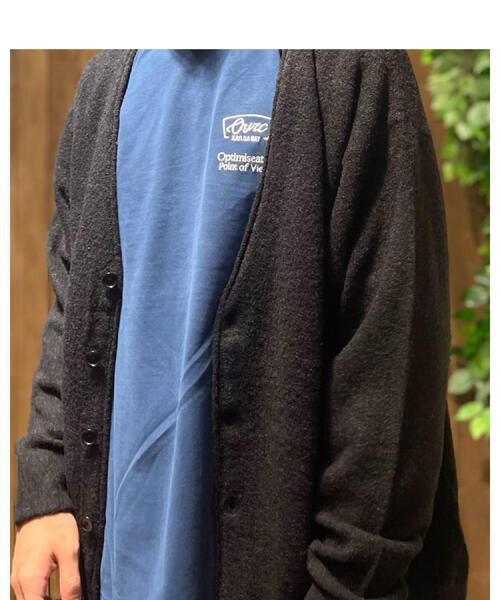BACK NUMBER(バックナンバー)の「BACK NUMBER(バックナンバー)ブークレパイル長袖カーディガン(カーディガン/ボレロ・メンズ・ブラウン/ブラック・S/M/L/XL)」の18枚目の写真