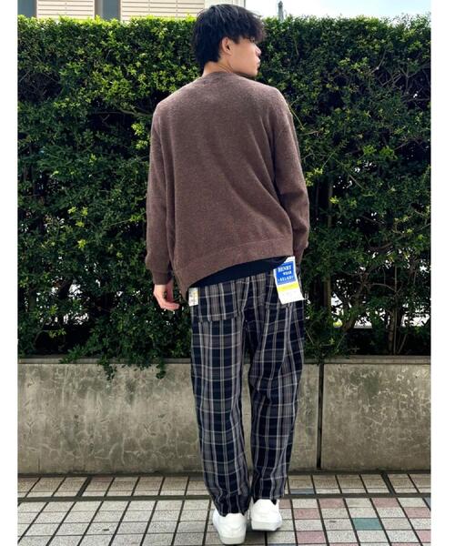 BACK NUMBER(バックナンバー)の「BACK NUMBER(バックナンバー)ブークレパイル長袖カーディガン(カーディガン/ボレロ・メンズ・ブラウン/ブラック・S/M/L/XL)」の13枚目の写真