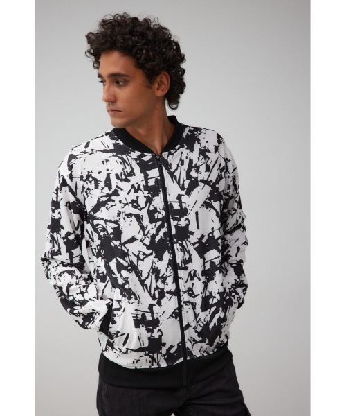 AZUL by moussy(アズールバイマウジー)の「膨レジャガードジェネラルシャウター(MA-1・メンズ・ブラック/グレー系その他/ホワイト系その他/ブラック系その他・FREE)」の6枚目の写真